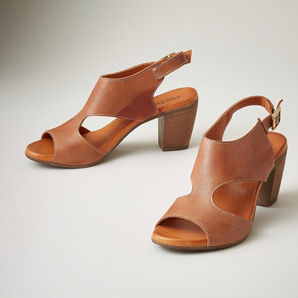 Sundance Peeptoe Sandal New in Box